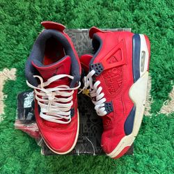 Nike Air Jordan 4 Toro Red Size 10.5 Mens 