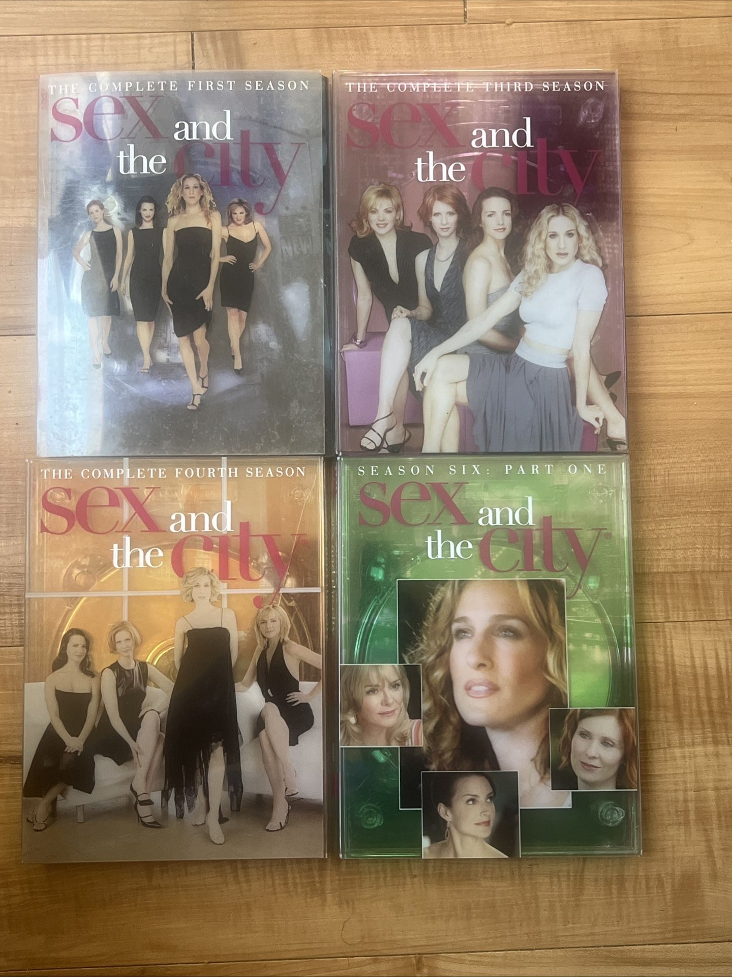 Sex And The City The Complete Seasons DVD Season 1,3,4, 6 Disc HBO Series