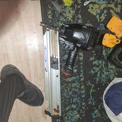 A framers nail gun.