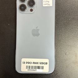 On Sale 13 Pro Max 128GB Unlocked Display Changed 