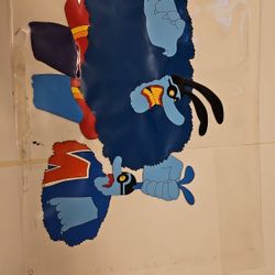 1968 THE Yellow Submarine (Blue Meanies Film Cell)