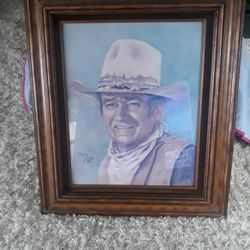 Sally Evans 1981 Vintage "John Wayne" 24" / 28"