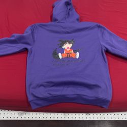Gohan Dragon ball hoodie (purple)