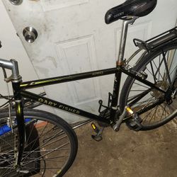 Vintage 90s Gary Fisher Alfresco hybrid city mountain bike bicycle cro-mo Trek multitrack 750 green good condition 

Great bike in good condition.