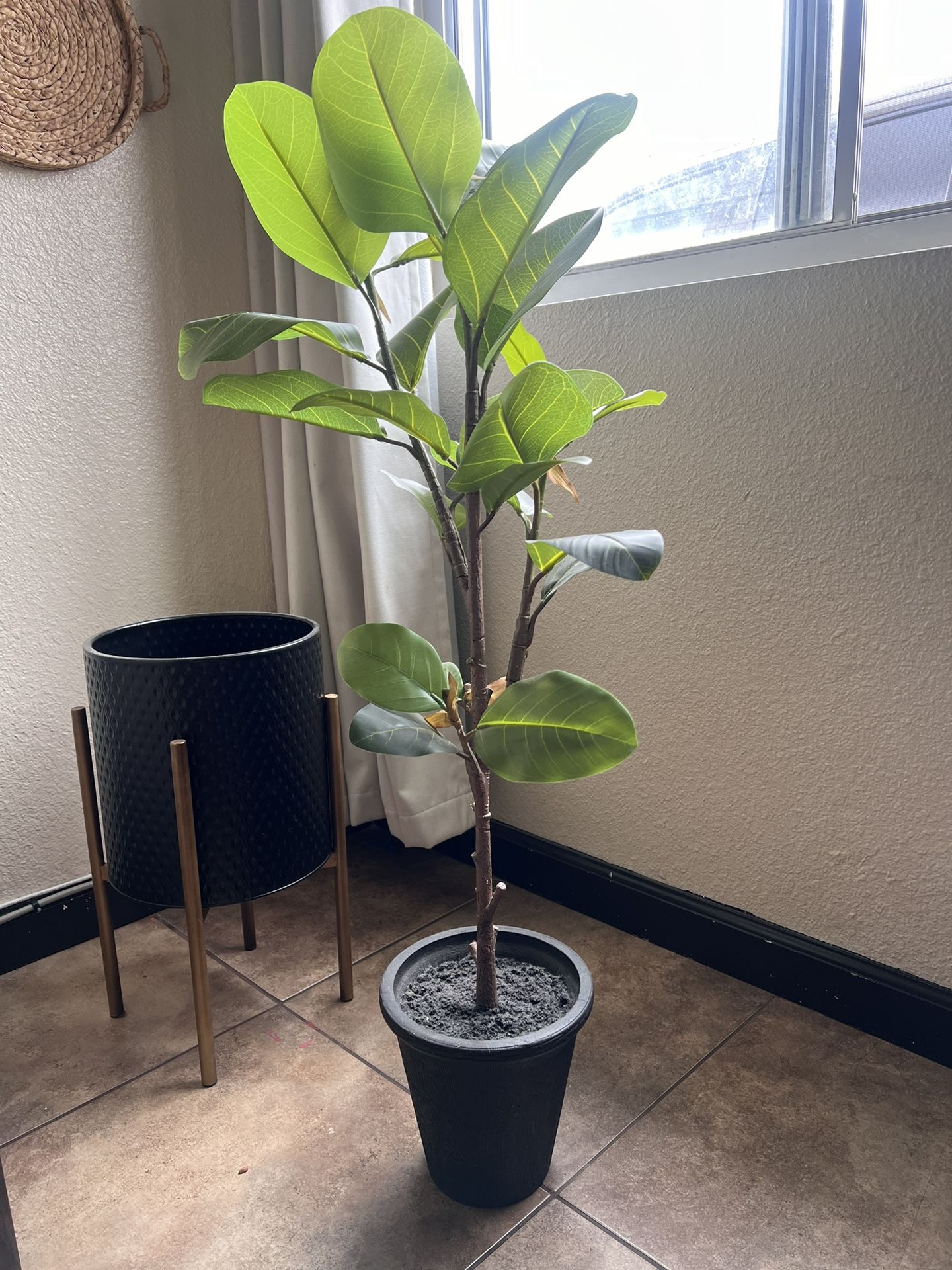 39" Faux Audrey Ficus Tree - Hearth & Handâ„¢ with Magnolia
