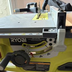 Ryobi 8” Table & Chicago Electric Compound Mitre