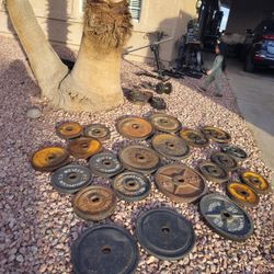 Delivery Available - Olympic Weights 2 Inch Hole For 2 Inch Bar Barbell 