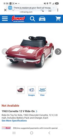Corvette power wheel