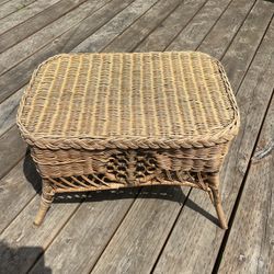 Henry Link Wicker Coffee Table 