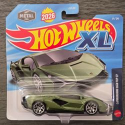 Hot Wheels 2026 XL Series Lamborghini Sian FKP 37 Green 9/24