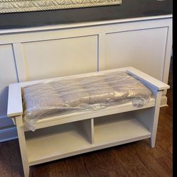 New Bench and End Table Set- make an offer need space