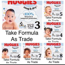 Huggies snug dry $40 each box Diapers Pañales