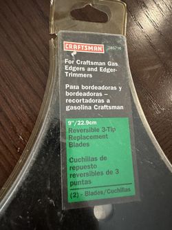 Craftsman Edger Blade Replacement Reversible 