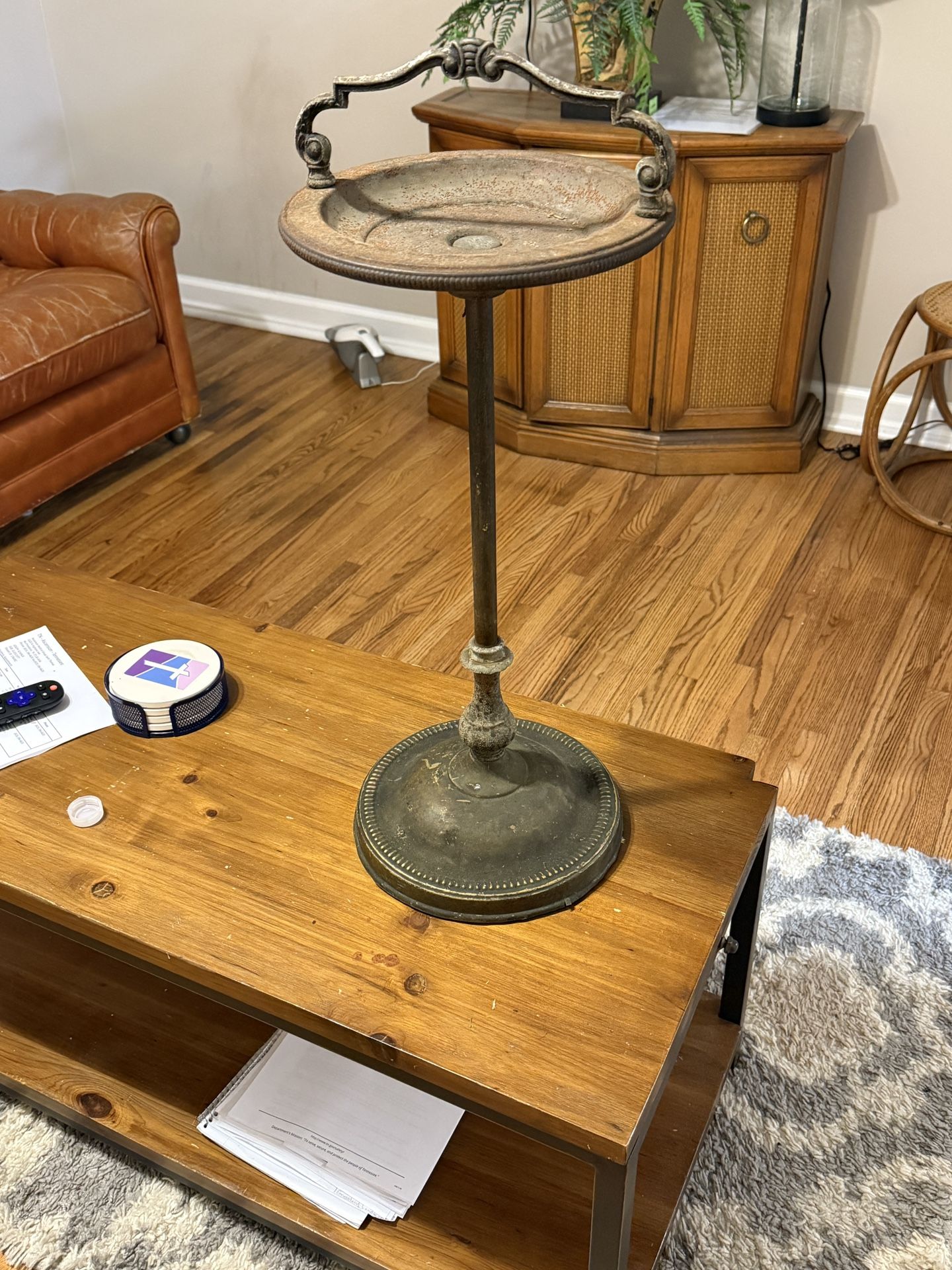 Antique Brass Ornament/Ashtray