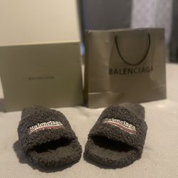 Balenciaga Gray slides Size EU46 US12