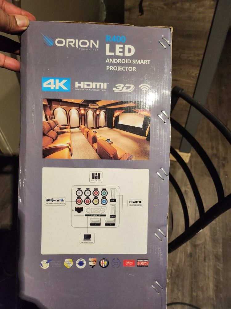 Orion 4k Projector And Screen