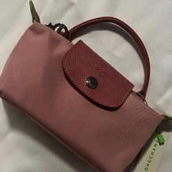 New Pink Mini Longchamp Bag