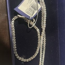 swarovski Necklace And Bracelet 
