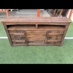 Solid wood TV, stand entry table buffet table