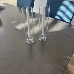12 Hurricane Candle Holders 