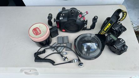D300 Hugyphot housing and cameras