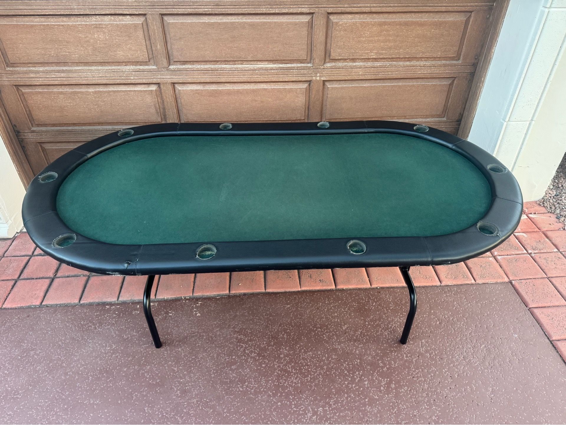 Folding Poker Table - 10 Person Table