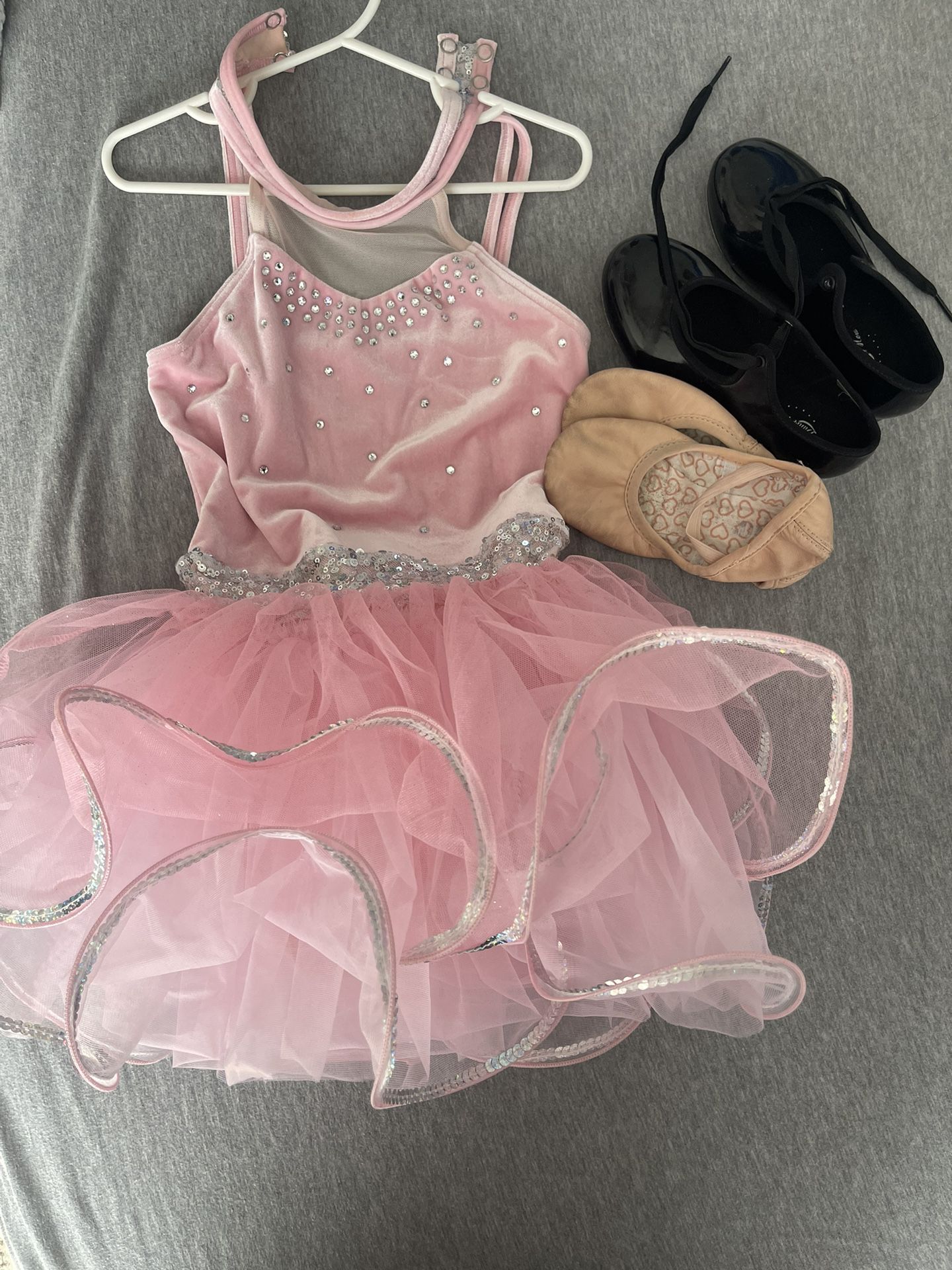 Dance Bundle Dress, tap shoes, ballet shoes