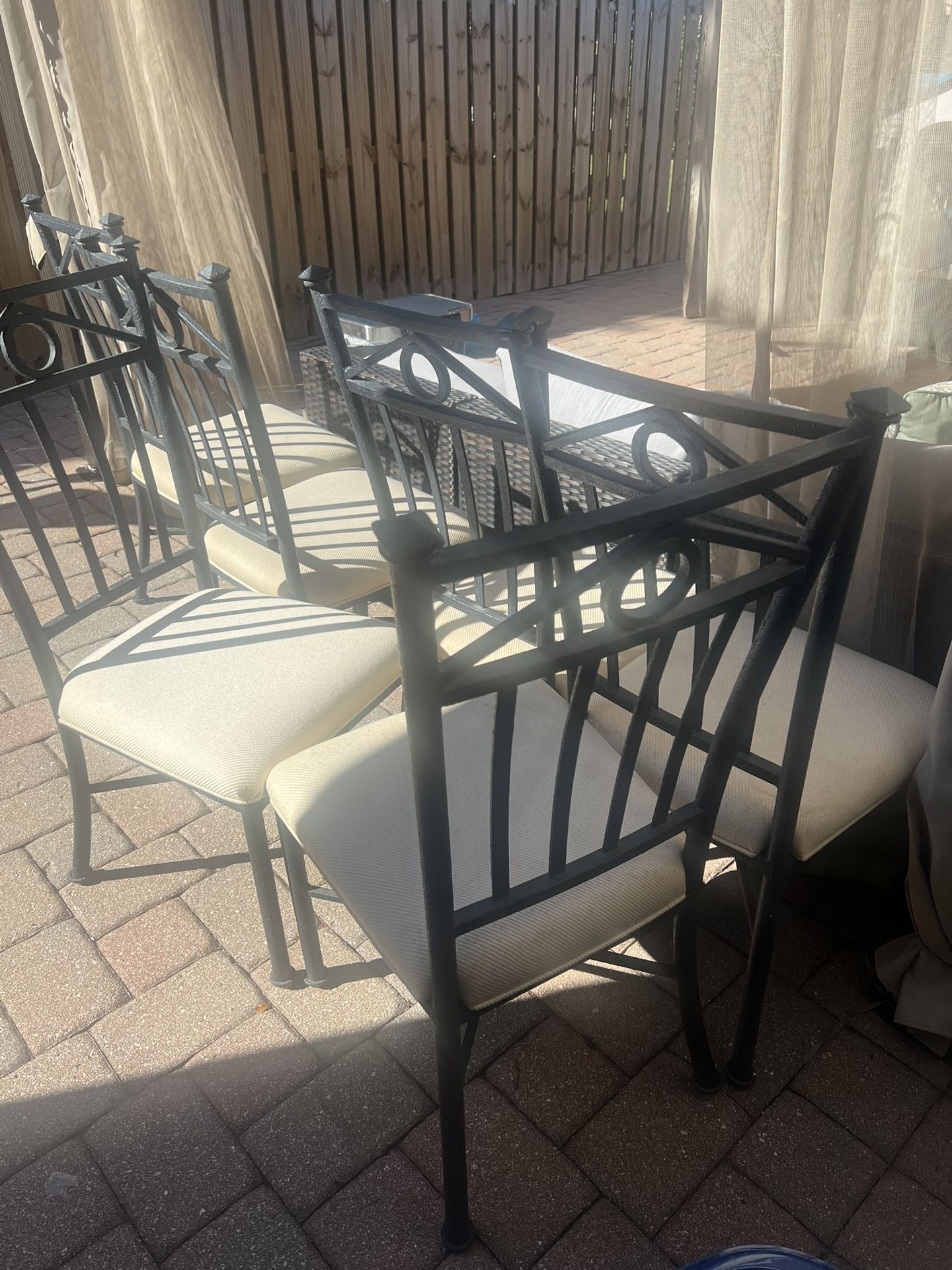 Patio Chairs Set Of 6