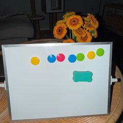 12 x 16 double sided whiteboard with accessories