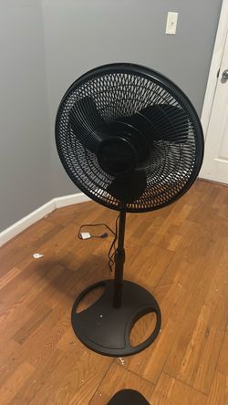 Lasko Black Pedestal Standing Fan