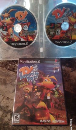 PS2* 3 SET GAME of TY the TASMANIAN TIGER