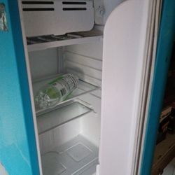 Blue Mini Fridge