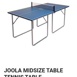 JOOLA Midsize Table Tennis Table