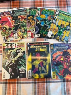 Green Lantern Comic Lot! Hal Jordan! Sinestro! Guy Gardner!