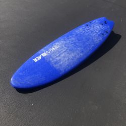 STORM BLADE 6'6" SOFT FOAM SWALLOW TAIL SURFBOARD - GREAT SHAPE!