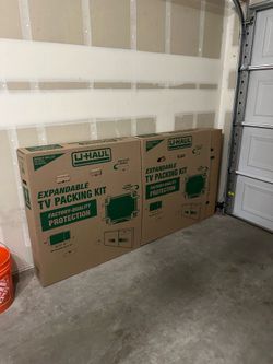 FREE - U-Haul TV Moving boxes, 55-70”