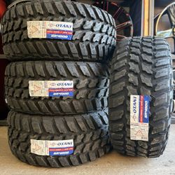 33x12.50R20 - OTANI MT - OFF ROAD MUD TERRAIN - NEW TIRES