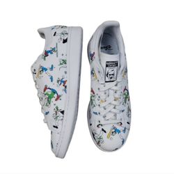 Adidas Originals x Disney Stan Smith ART FZ0061 Shoes No Box