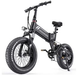 Must sell moving - Wooken Electric Bike (White)