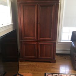 Cherry entertainment/ Media Cabinet