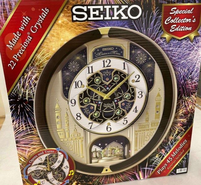 Seiko Melodies İn Motion Wall Clock 