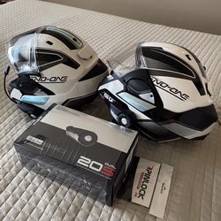 Shark Motorcycle Helmets w/Sena Bluetooth