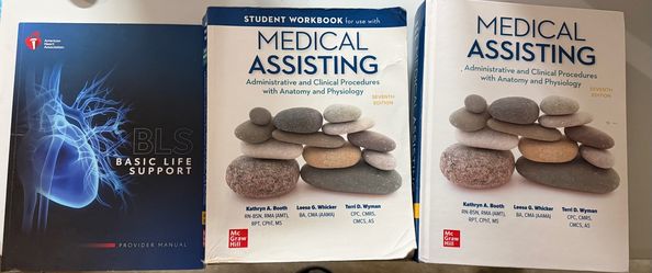 Medical assistant textbooks
