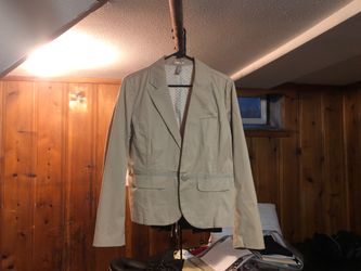 Blazer - tan size large