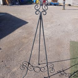 Large Easel Photo Floor Stand - Trades Welcome