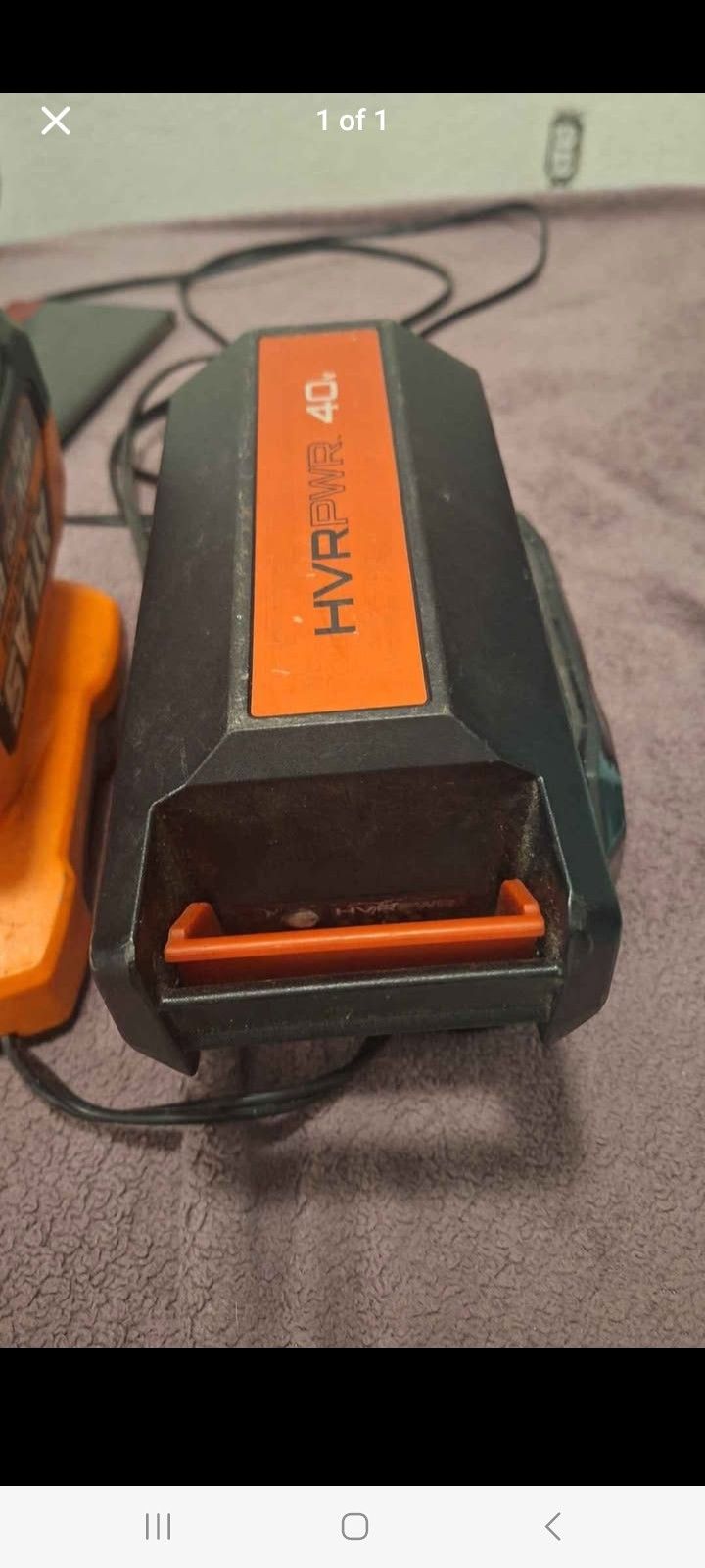 Hoover Battery And Charger