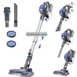 MOOSOO Cordless Stick Vacuum Cleaner Lightweight for Carpet Floor Pet Hair Home XL-618A