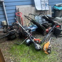 Yard Equipment, You Must buy all at once.