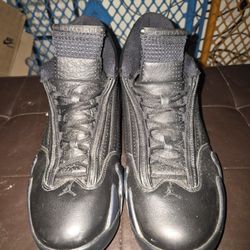 Size 13 Rare Jordan 14 Black And Gold
