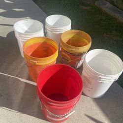 Buckets Multi Purpose Plastic Container 